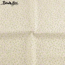 Хлопок ткань для кукол с цветочным принтом и листьями стиль Twill Tissu лоскутное шитье DIY текстиль Tecido Telas Por Metro