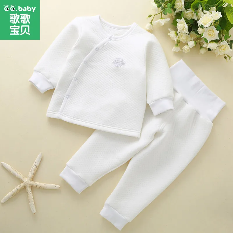 

Retail Cotton Baby Sets Winter Baby Clothing Set Bebes Outfits Warm High Waist Pants Infant Newborn Suits Girl Boy Clothes Set