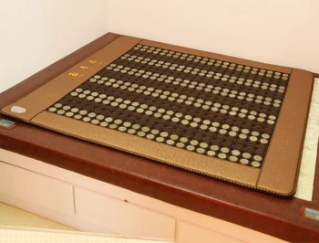 

2016 free shipping Infrared Heated Health Mattress Popular in Korea Jade Mattress Heating Massage Korea 1.0X1.9M