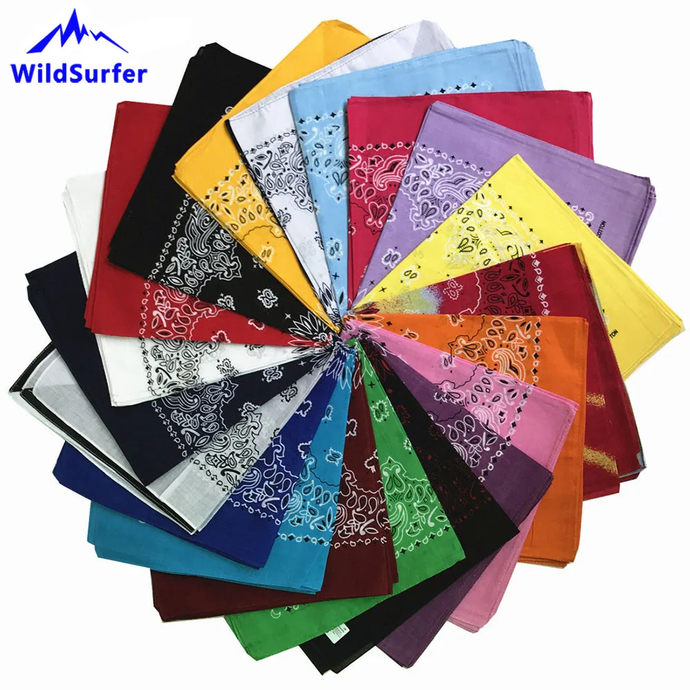 WildSurfer хлопковые двойные банданы в стиле хип хоп для детей Женский снуд повязка на