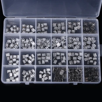

240 Pcs 24 Models Micro USB Connector Socket Jack For MP3/4/5 Lenovo ZTE Huawei G25 Whosale&DropShip