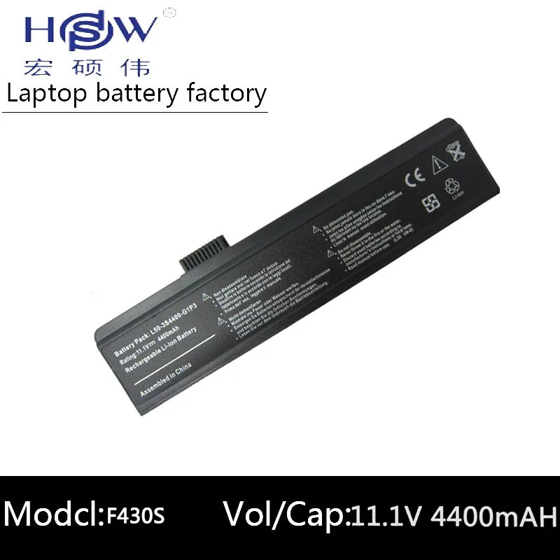 

LAPtop battery for hasee F440S Q440 F525S F525R FI500D1 F1500D2 F430S F206S F235S founder R651 A651 R651R