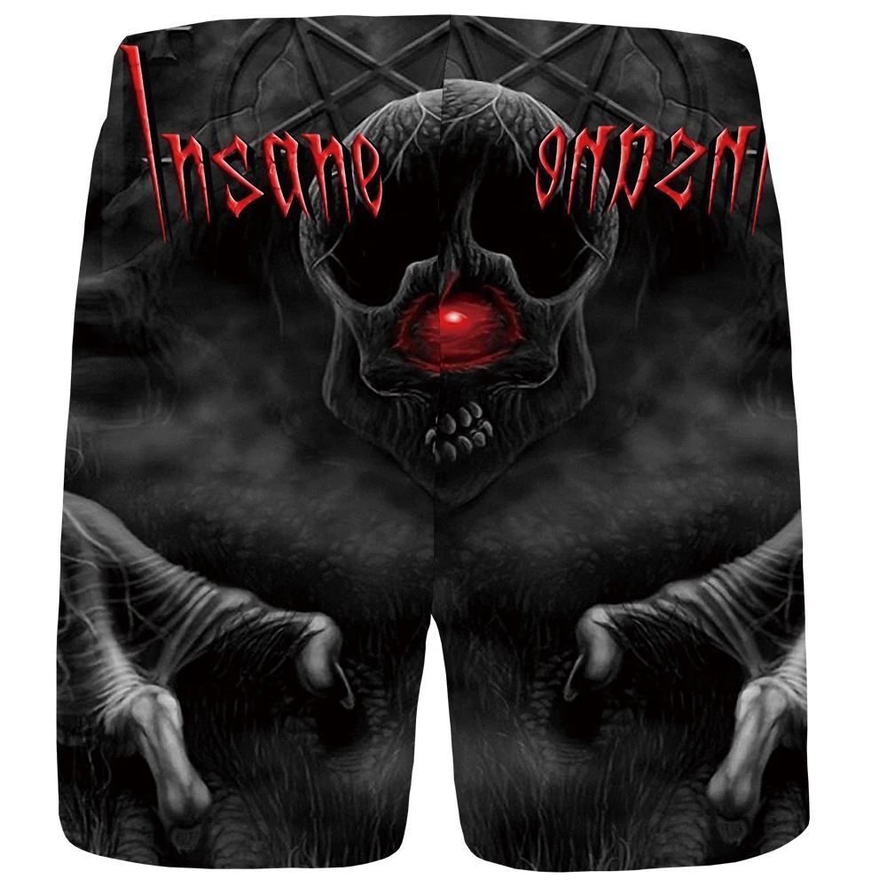 KYKU Skull Shorts Men Black Space Cargo Shorts Gothic Hawaii Beach 3d Print Shorts Casual Hip Hop Mens Short Pants Summer Male KYKU Skull Shorts Men Black Space Cargo Shorts Gothic Hawaii Beach 3d Print Shorts Casual Hip Hop Mens Short Pants Summer Male