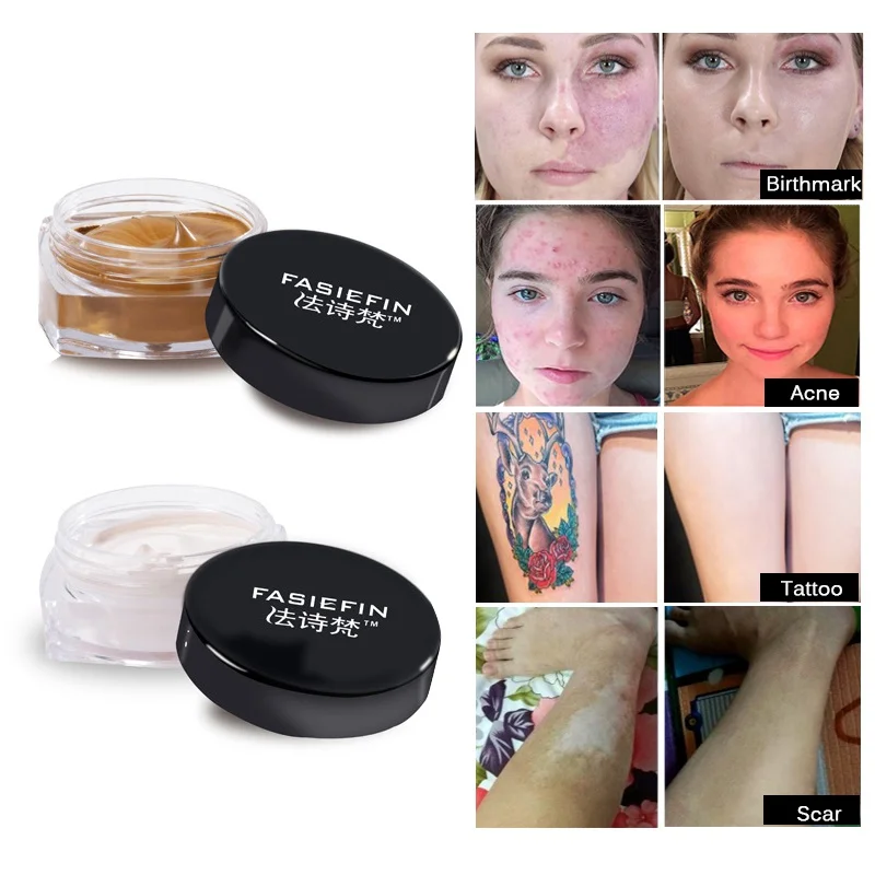 

Long-lasting Cosmetic Concealer Camouflage Body Face Skin For People with Vitiligo both Kids and Adults 1PC