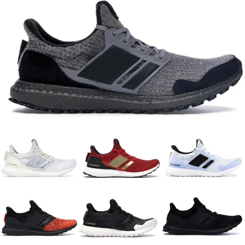 

2019 Game of Thrones Ultra Boost Targaryen Dragons Lannister Stark White Walkers Men Ultraboost UB 4.0 PK Casual Shoes Sneakers