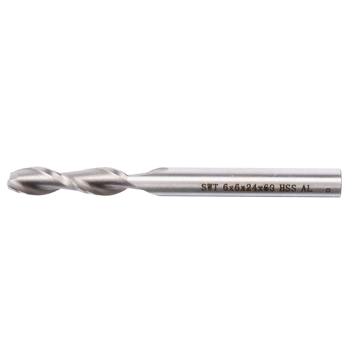 5Pcs 2 Flute End Mill Set 6mm Shank Extended HSS & Aluminium CNC Milling Cutter Bit Kit