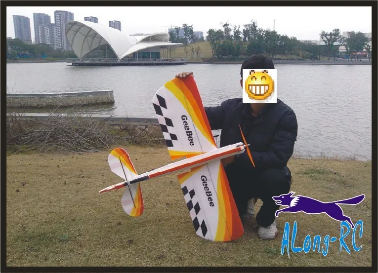 EPP самолет RC 3D модель ру аэроплана хобби игрушки размах крыльев 1000 мм GeeBee F3D (набор