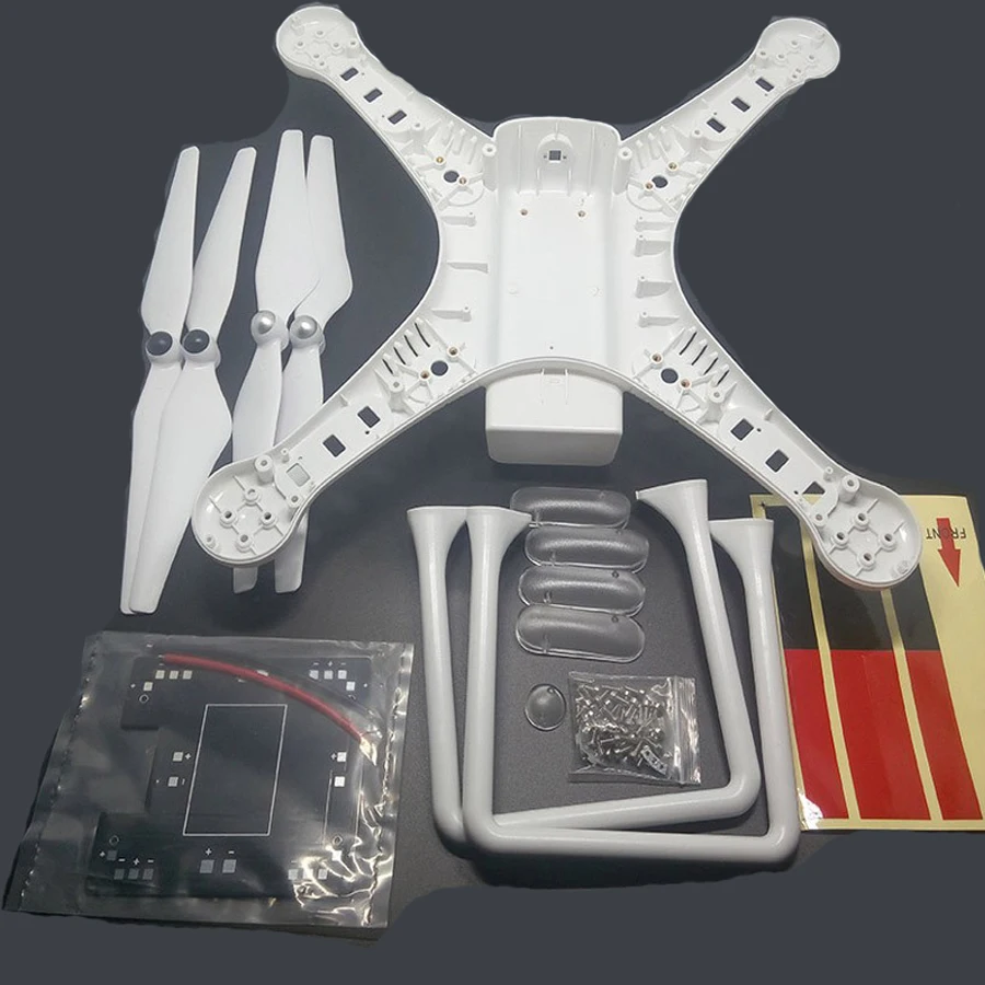 

Similar DJI Phamtom 3 Drone F350 Body Shell RC Quadcopter Spare Parts with Camera gimbal + Landing Gear +9450 Propeller RC Drone