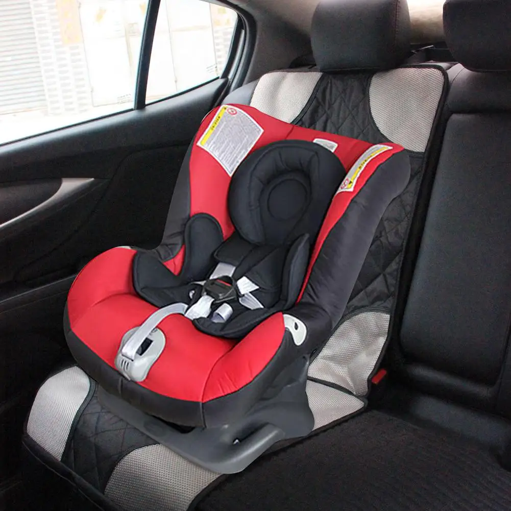 Детская подушка для сиденья автомобиля Нескользящая износостойкая накладка кожаный протектор сиденья