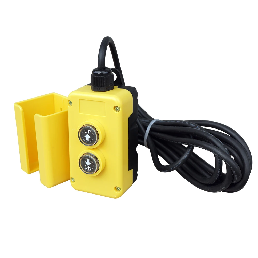 

4-Wire Remote Control Switch for Double Acting Hydraulic Pump Dump Trailer