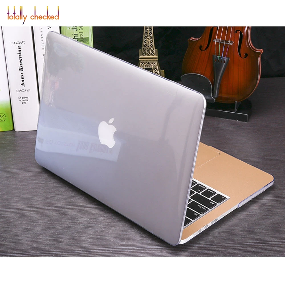 LCD Screen 3 in 1 Crystal  ORANGE Case for Macbook PRO 15" Keyboard Cover 