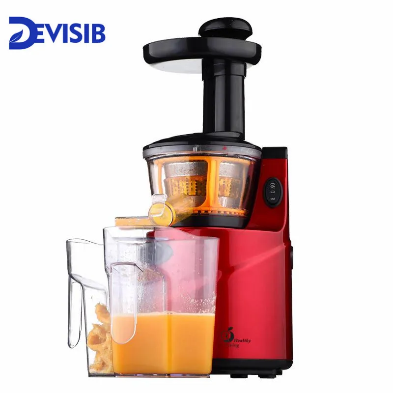 Slow Juicer 250W Fruits Vegetables Low Speed Slowly Juice Extractor