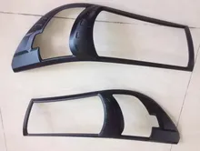 Hot 2016-2017 Carbon Fiber Headlights Cover For Toyota Hilux Revo 2016 Accessories Exterior Parts For Toyota Hilux SR5 2017+