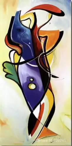 

Colors Abstract Oil painting Lost in Space Alfred Gockel Paintings Canvas Art Hand painted High quality Home decor