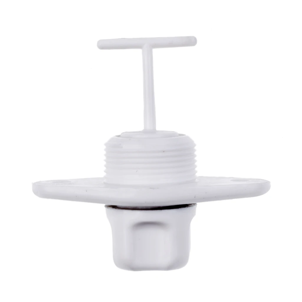 1 Pcs Boat Drain Plug Screw Type Drain Plug ABS Mount 1