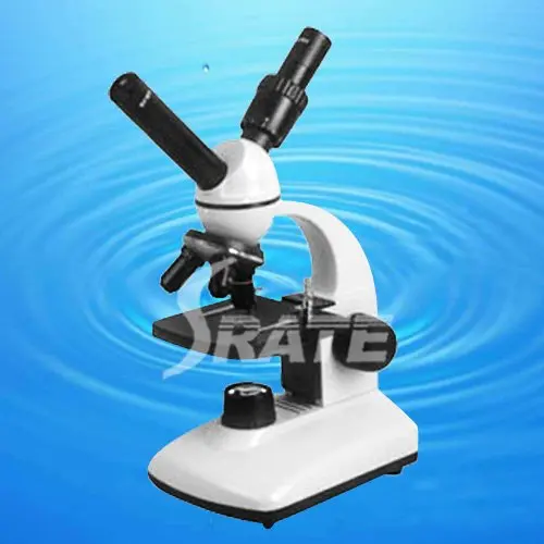 

40X-400X Dual Observation Head Student Biological Microscope Used in Laboratory with Incandescent Lamp 15W