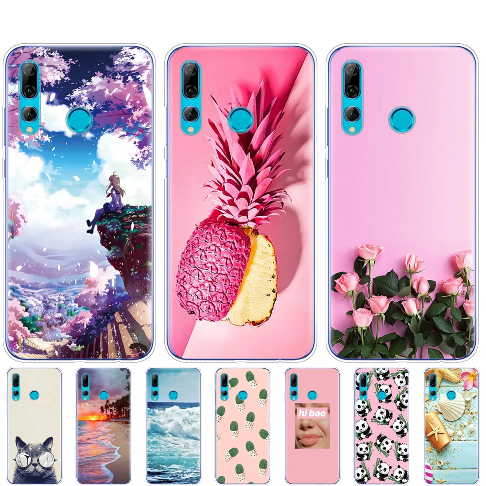 Чехол для Huawei P Smart PLUS 2019 силиконовый мягкий чехол из ТПУ телефона Z Бампер