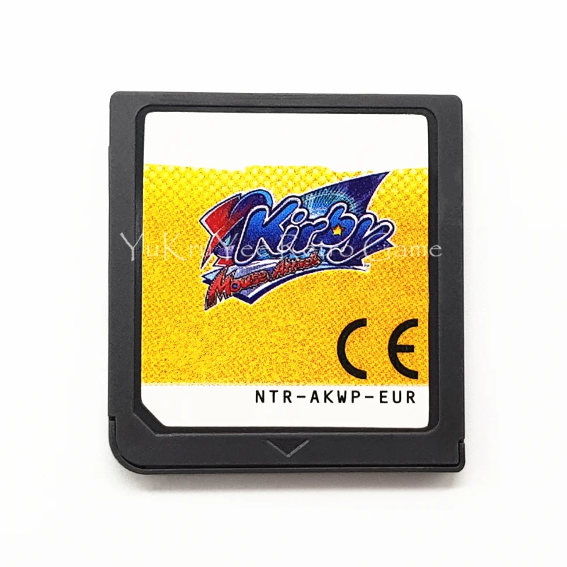 

Kirby Mouse Attack Video Game Accessories Parts Compilation Cartridge Card for DS/3DS/2DS Console EU Sticker