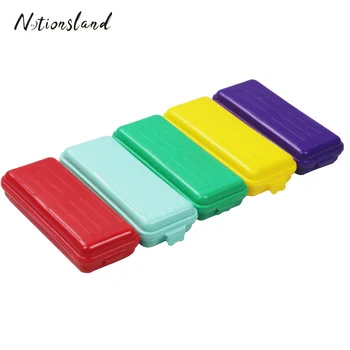 

Random Color 1PC Plastic Crochet Hook Storage Box Pouch Knit Crocheting Needle Case Knitting Tools Organizer