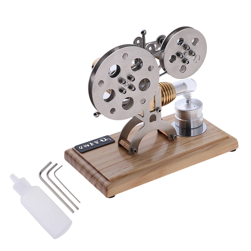 

Stirling Engine - Conversion of Electricity Energy to Mechanical Work