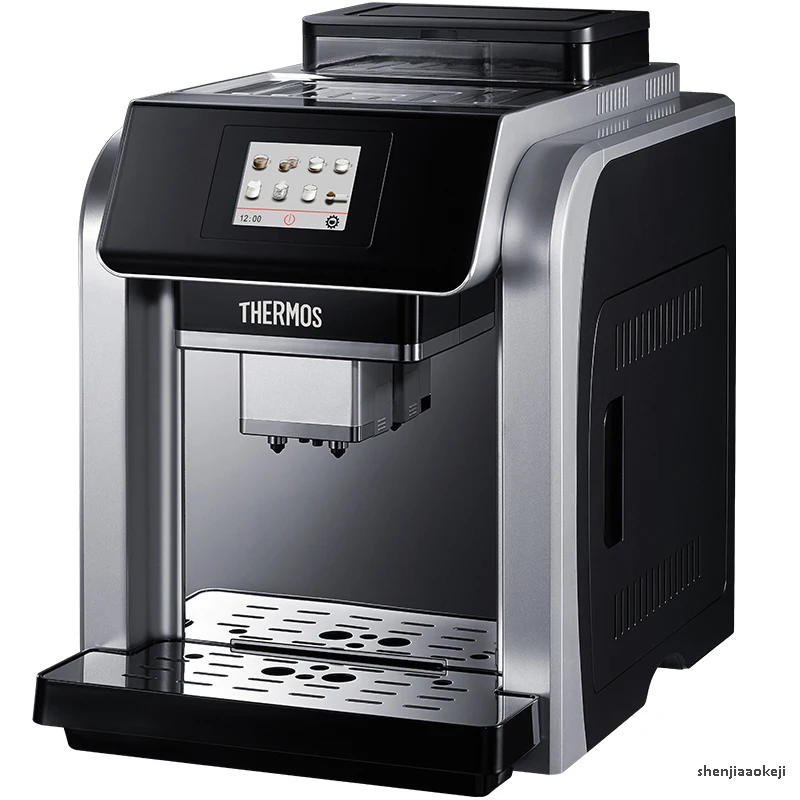 

Commercial automatic coffee machine double boiler Italian fancy touch button coffee machine EHA-3421D home coffee machine 220v