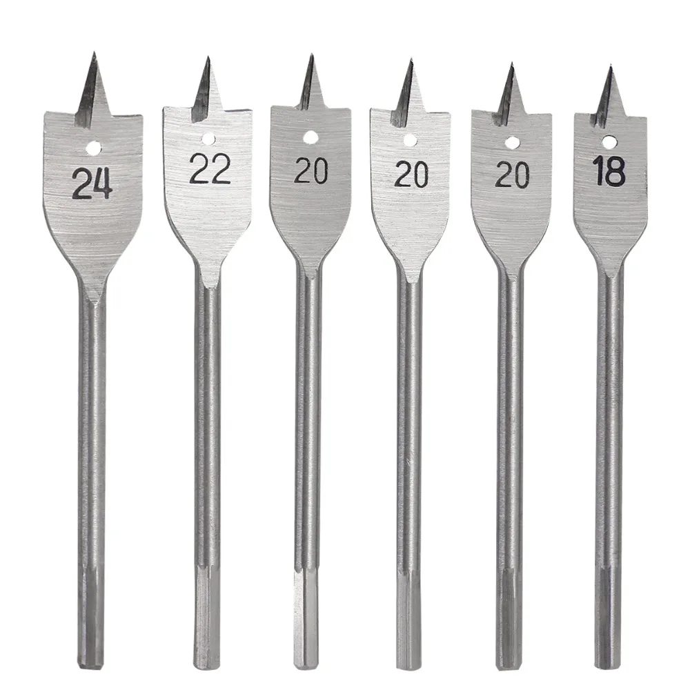 KSEIBI 598145 Flat Spade Drill Bit Set 