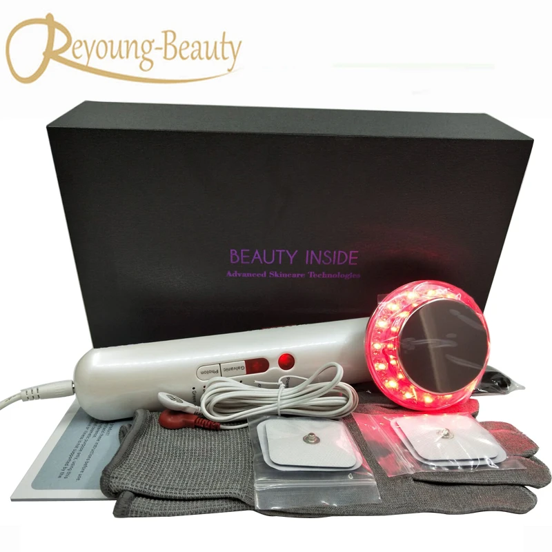 

Galvanic Ultrasonic Ion Photon EMS Fat Burning Cellulite Wrinkle Removal Skin Lift Firming Body Slimming Shaper Beauty Machine