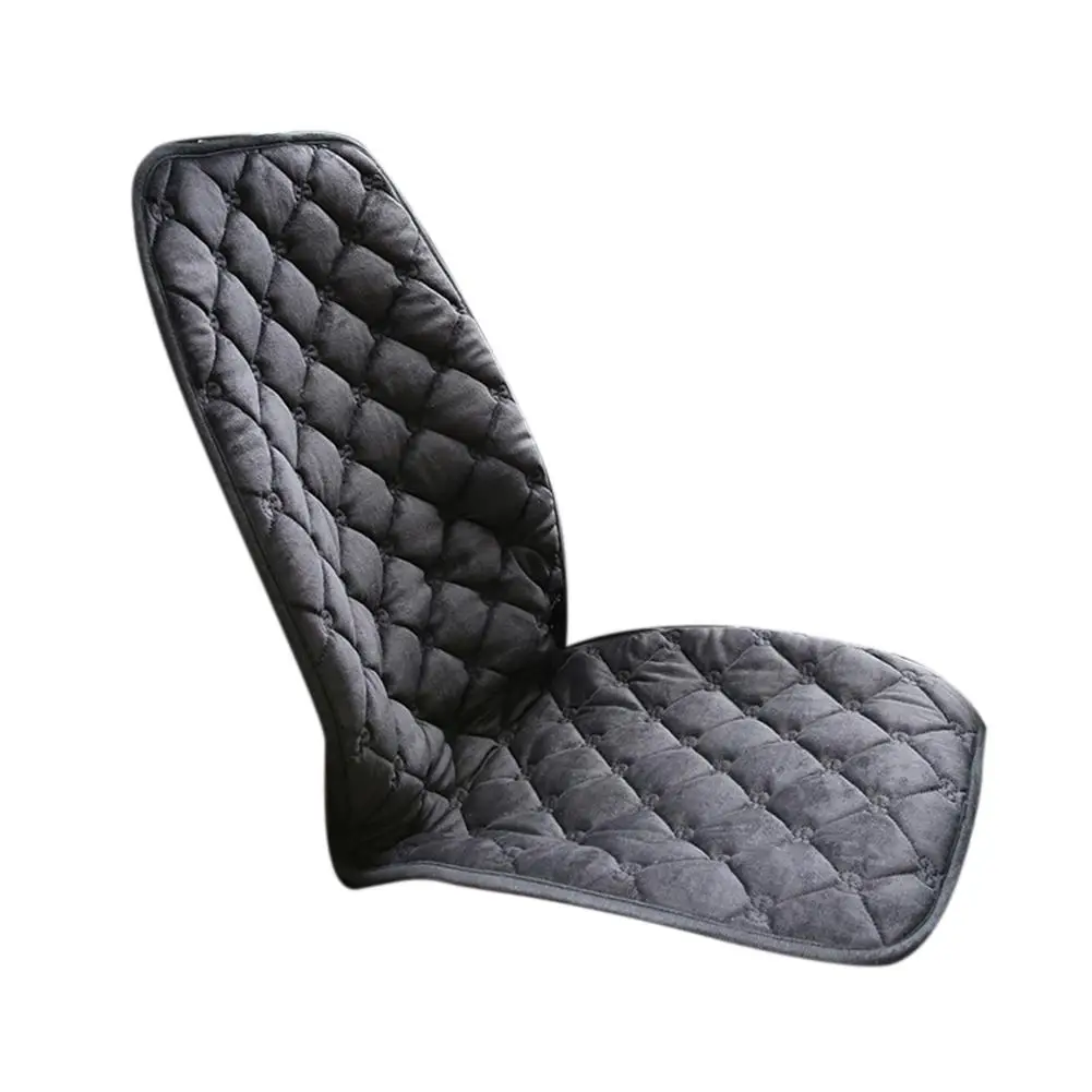 Universal DC 12V Car Seat Cushion Cover Seat Carbon Fiber Warmer Winter Heated Seat Cover Intelligent constant temperature