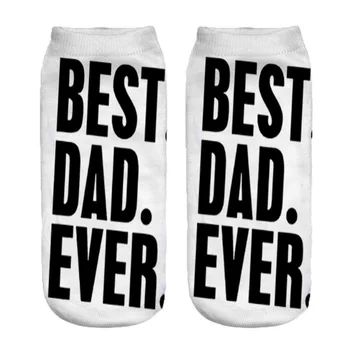 

best dad print socks women wholesales dropship