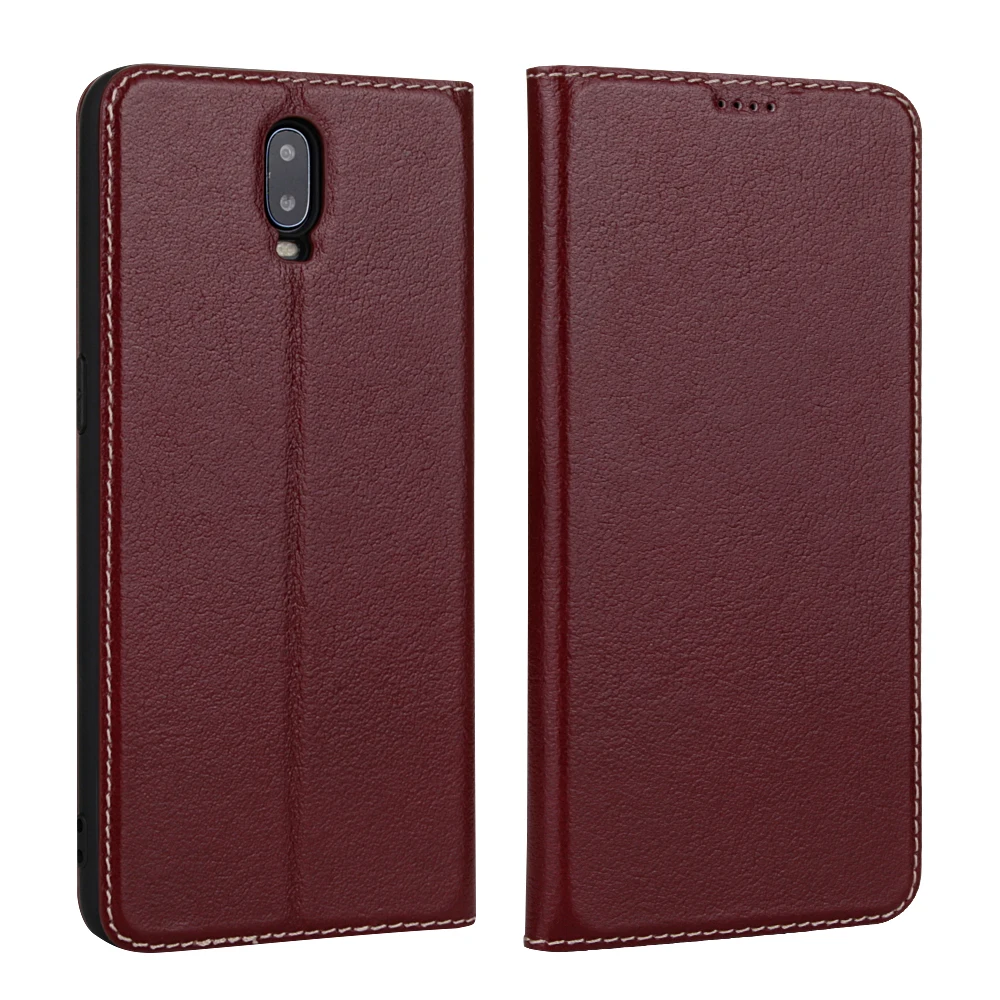 

CYBORIS Cases For Oppo-r17 yak pattern casual magnet adsorption shell Genuine leather Phone Cover For Oppo R17 Back Case
