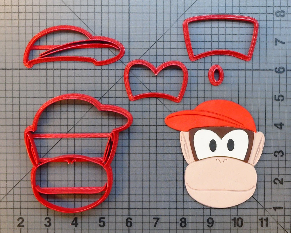 Jeu Video Ane Kong Jeu De Biscuits Jeu Video Moules De Gateau Sur Mesure Outil De Decoration De Gateaux Imprimes En 3d Aliexpress