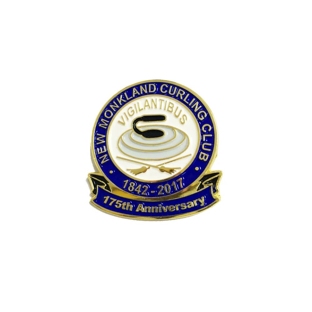 Custom Badge Made of Iron Engraved Soft Enamel or Printed with Personalized Logo Lapel Pin | Дом и сад