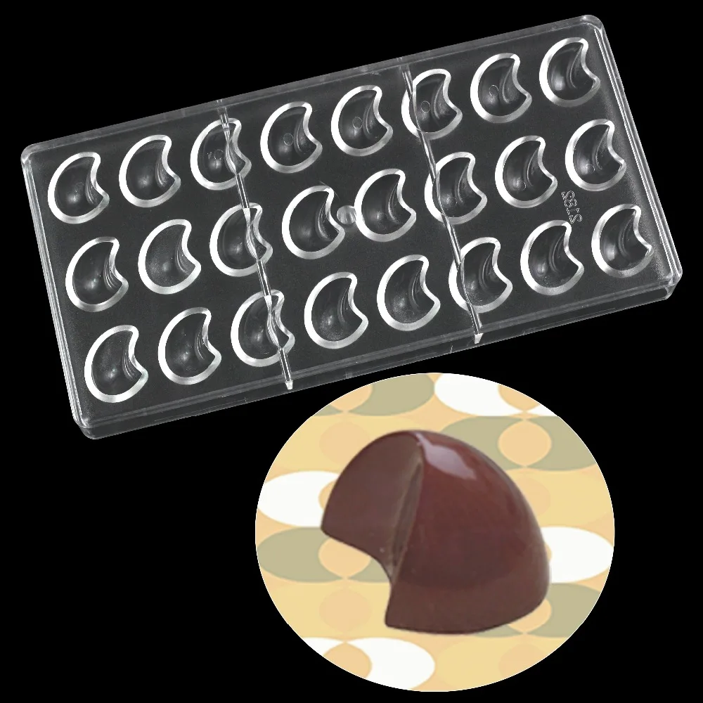 

Crescent moon shape baking mold,Creative kitchen Polycarbonate chocolate mold kitchen baking accessories cake tool