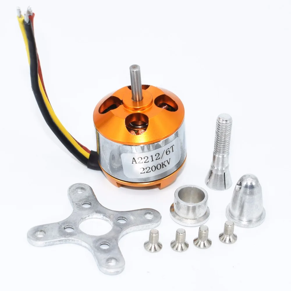 A2212 KV2200 2200KV RC бесщеточный двигатель rc ЗАПАСНЫЕ ЧАСТИ огневой мощи для самолета вертолета