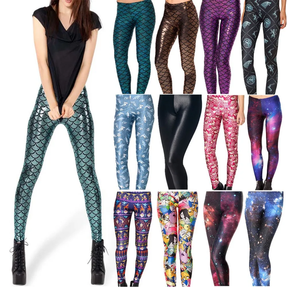 Batman Women Legging Pants Black Milk Batman Mermaid Leggings for Women ...