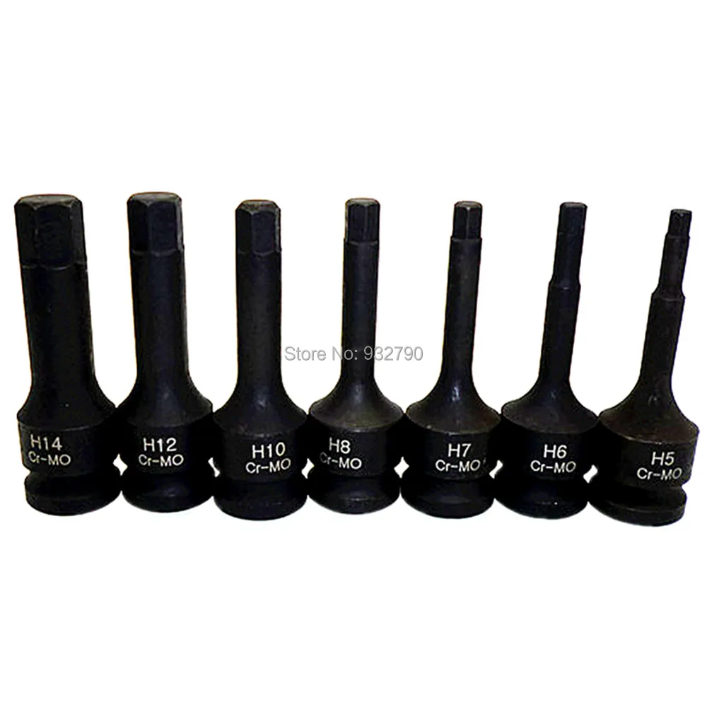 Impact Socket Spline Bit  Holder Set