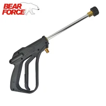 190bar 2750psi пистолет-распылитель воды высокого давления для очистки воды G1/" на входе M22 женский выход для моек высокого давления