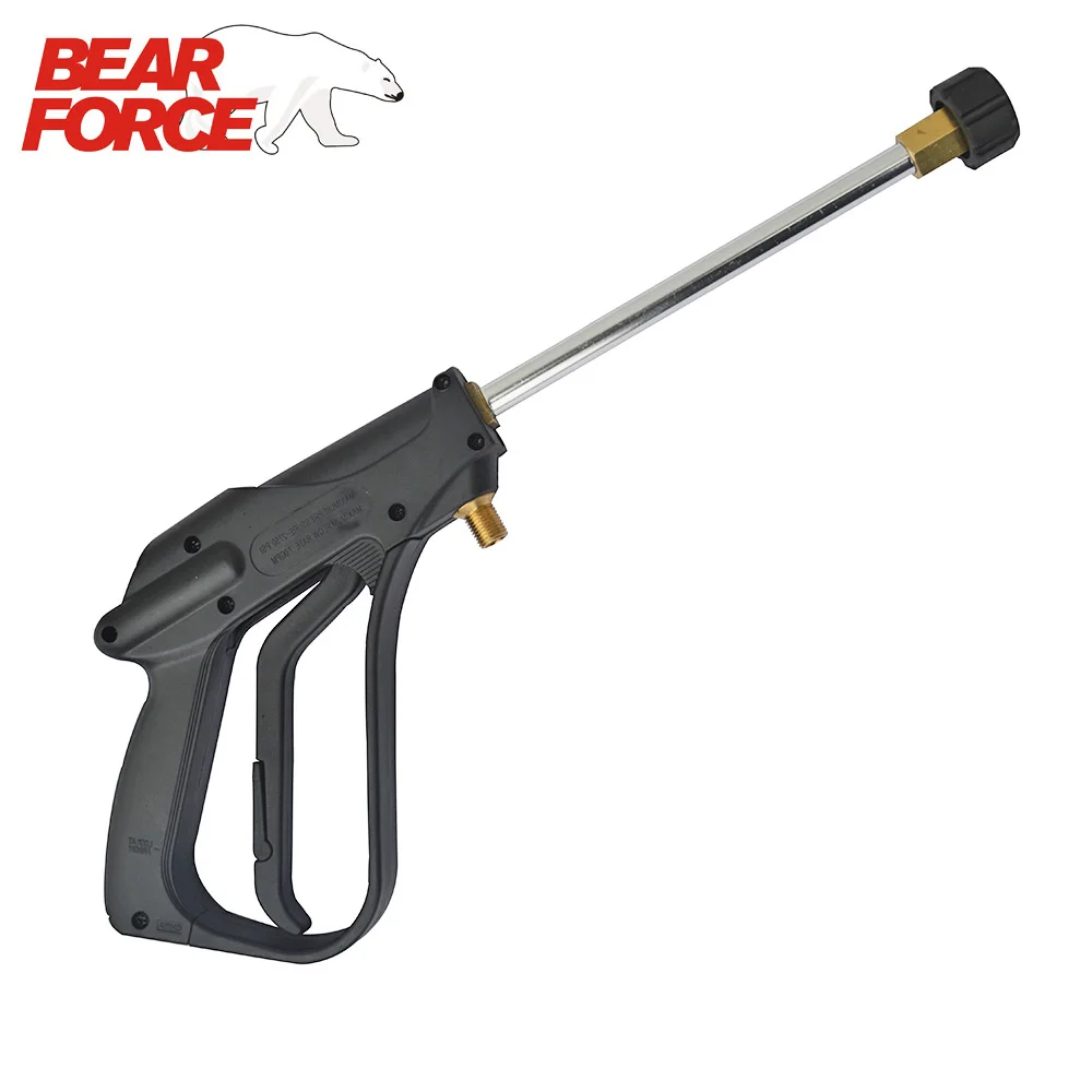 

190bar 2750psi High Pressure Water Cleaning Water Spray Gun Pistol G1/4" Inlet M22 Female Outlet for High Pressure Washers