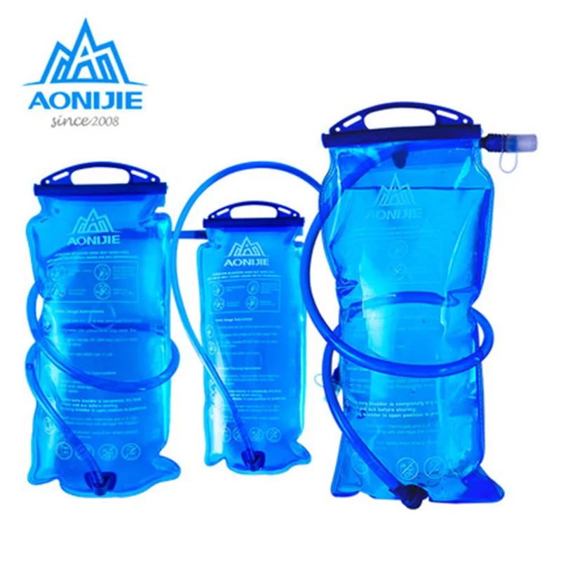

AONIJIE High Quality Men Women Outdoor Sport Water Bag Hydration Bladder 1.5L/2L/3L Riding Running Camping Folding Water Holder