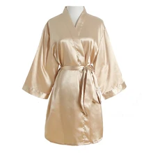 Розовая Женская сексуальная ночная рубашка из искусственного шелка, халат, платье, женская летняя одежда для отдыха, одежда для сна, халат, платье с цветами юката размера плюс 6XL S010-B