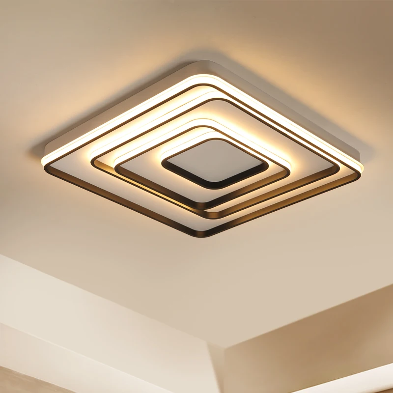 

New bedroom led ceiling lights for 10-15 square meters restaurant indoor light luminarias para sala Remote control modern