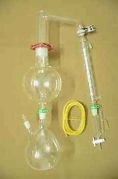 

Essential Oil Steam Distillation Kit,Allihn Condenser,come with All The Clamps, Lab Distillation Set
