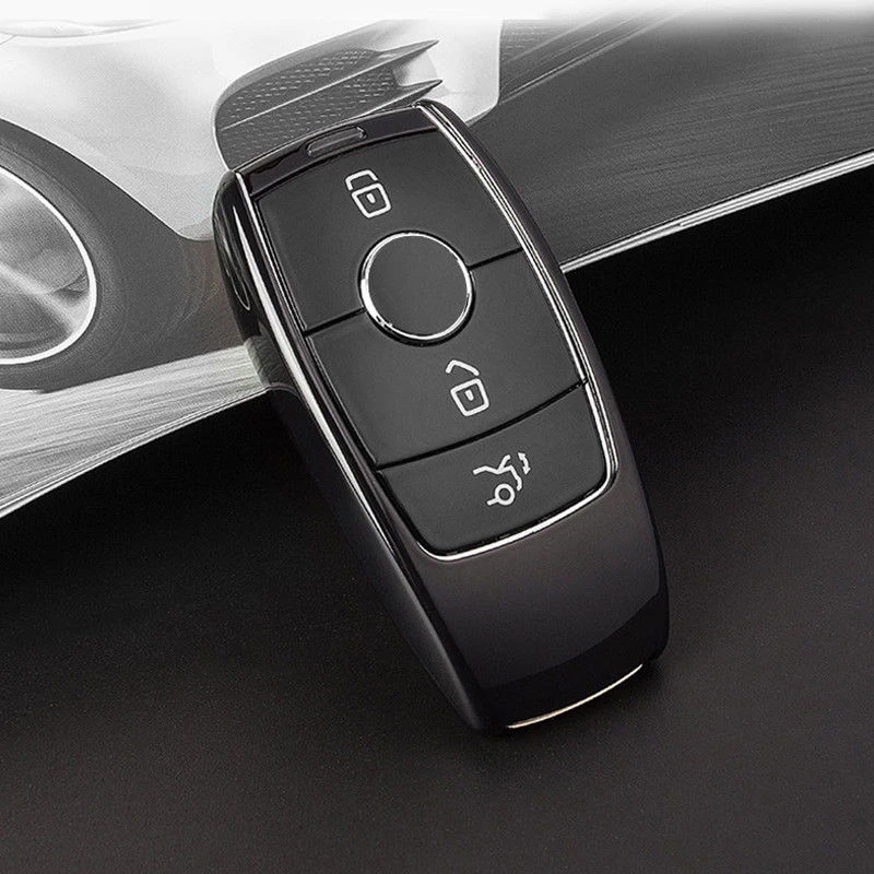 Детали для Mercedes-Benz W177 W205 C205 W213 W217 глянцевые черные аксессуары автомобильный чехол