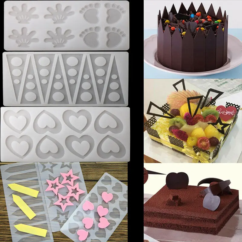 

Love Shape Fondant Cake Decorating Tools M Diy Silicone Chocolate Fondant Candy Cake Decorating Sugarcraft Baking Mould