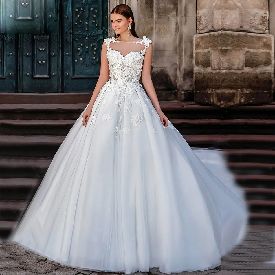 SexeMara-Vestidos-de-Novia-2017-de-la-Arabia-Saudita-de-La-Vendimia-Vestido-De-Noiva-de