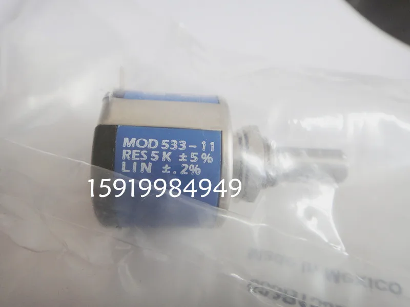 

533-1-1 5K 3-turn potentiometer Wound around 533-11502 precision potentiometer switch