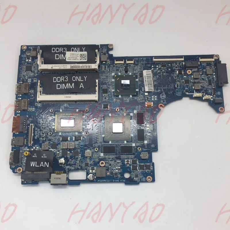 

CN-01XFF3 01XFF3 1XFF3 For DELL L511Z Laptop Motherboard DASS8BMBAE1 i7-2640m CPU GT525 2GB HM67 100% Tested Fast Ship