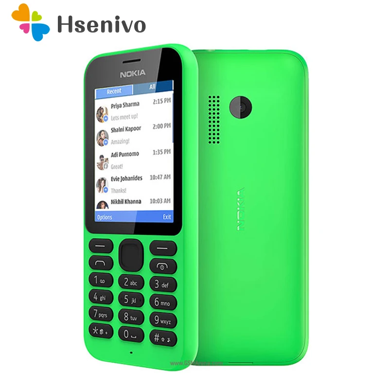 Nokia 215 Refurbished-Original Nokia 215 Dual Sim or Nokia 215 One Sim Card 2G GSM 1100mAh Unlocked Cheap Phone Refurbished second hand iphone