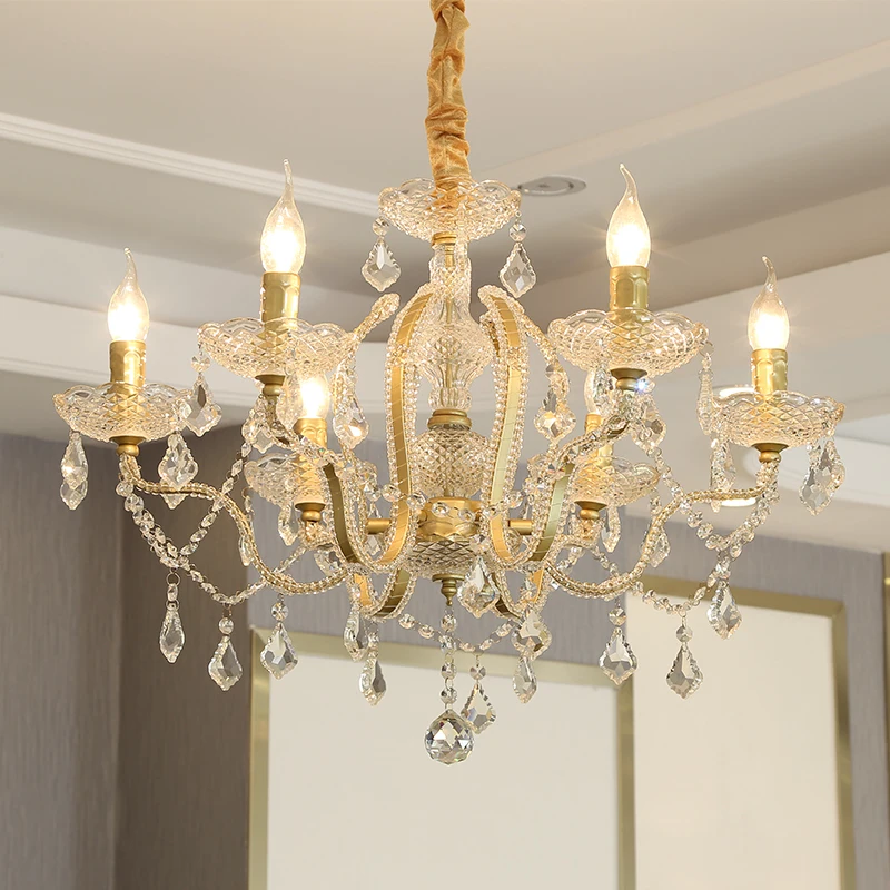 

Modern LED chandelier living room suspended lamps luxury luminaires bedroom lighting home fixtures crystal hanging lights