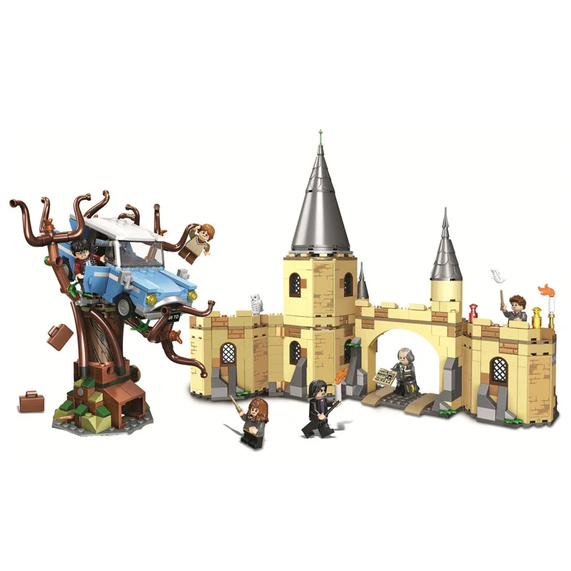 

AIBOULLY 11005 Harry Magic Potter Hogwarts Castle Compatible 71043 Building Blocks Bricks Kids Educational Toys For Children